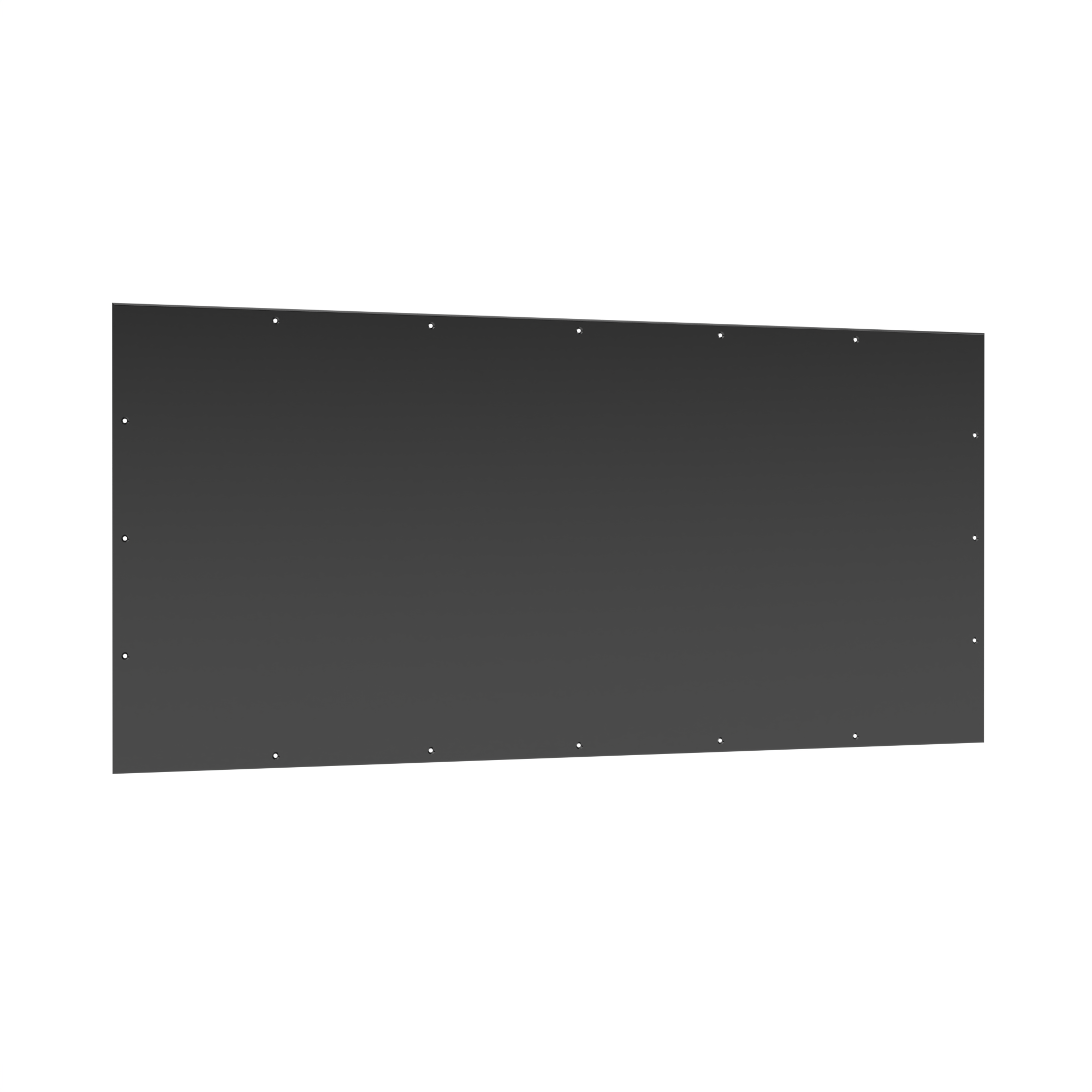 ABS Side Enclosure Panel – 62.000 × 29.252 in (PJP-007-036)