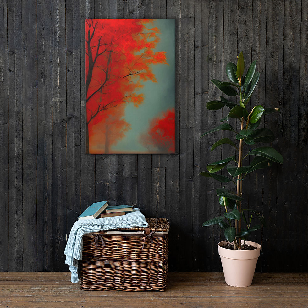 “Sweater Weather” canvas print