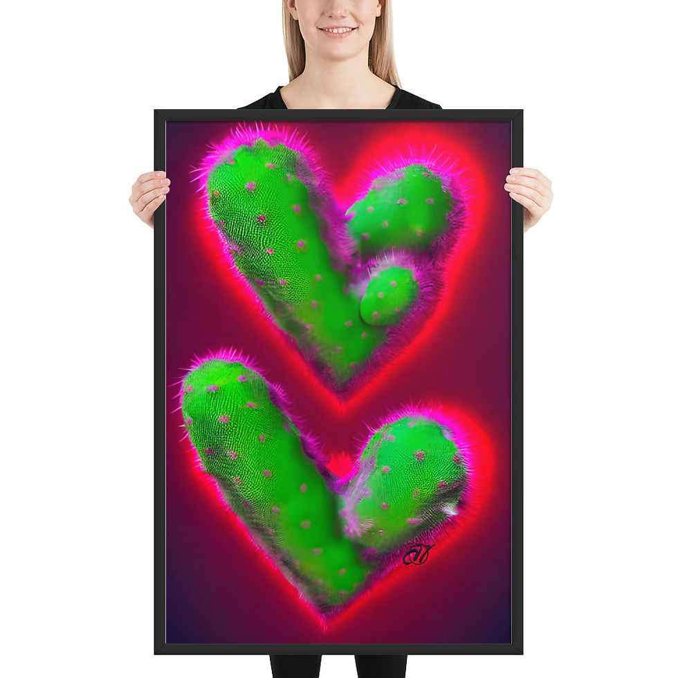 Framed poster print- mutual