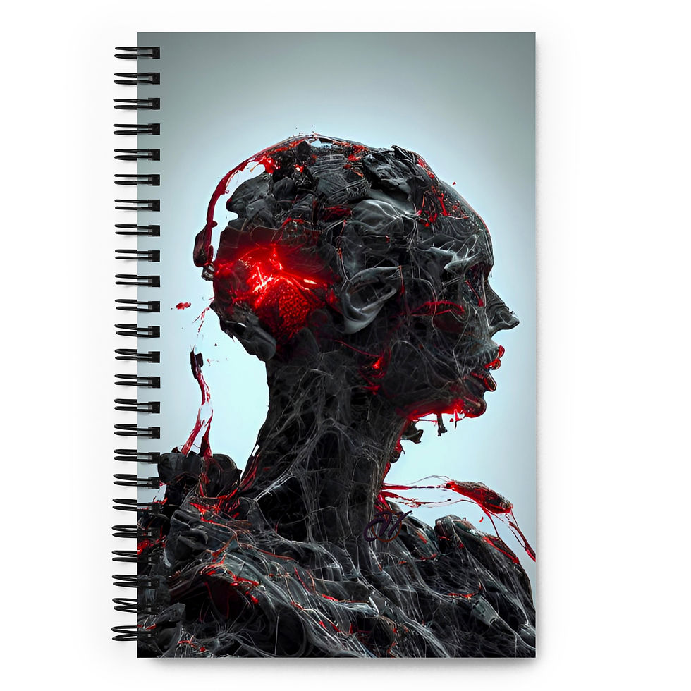 Spiral notebook- hope after trauma