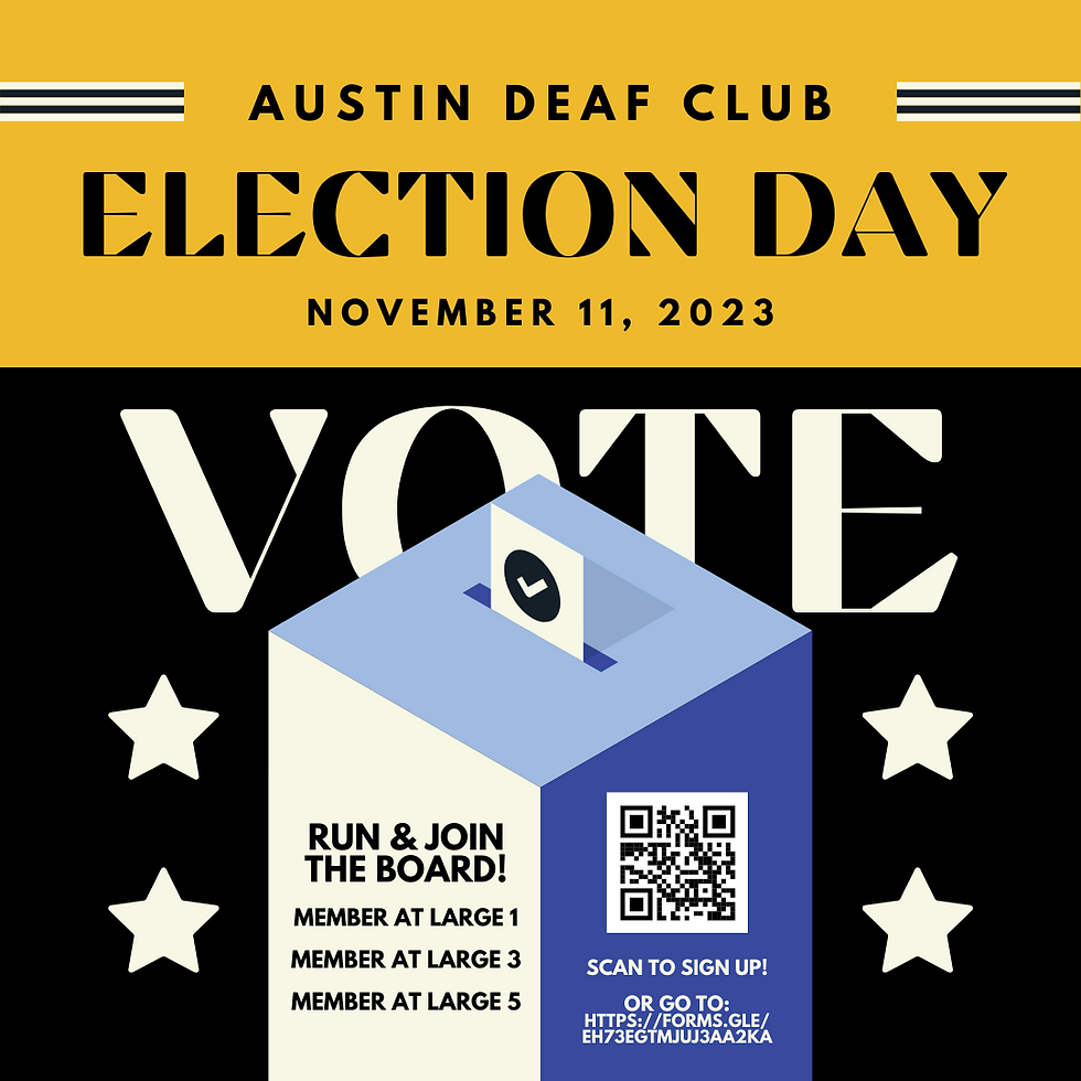 General Meeting / Election Day / Bank Night