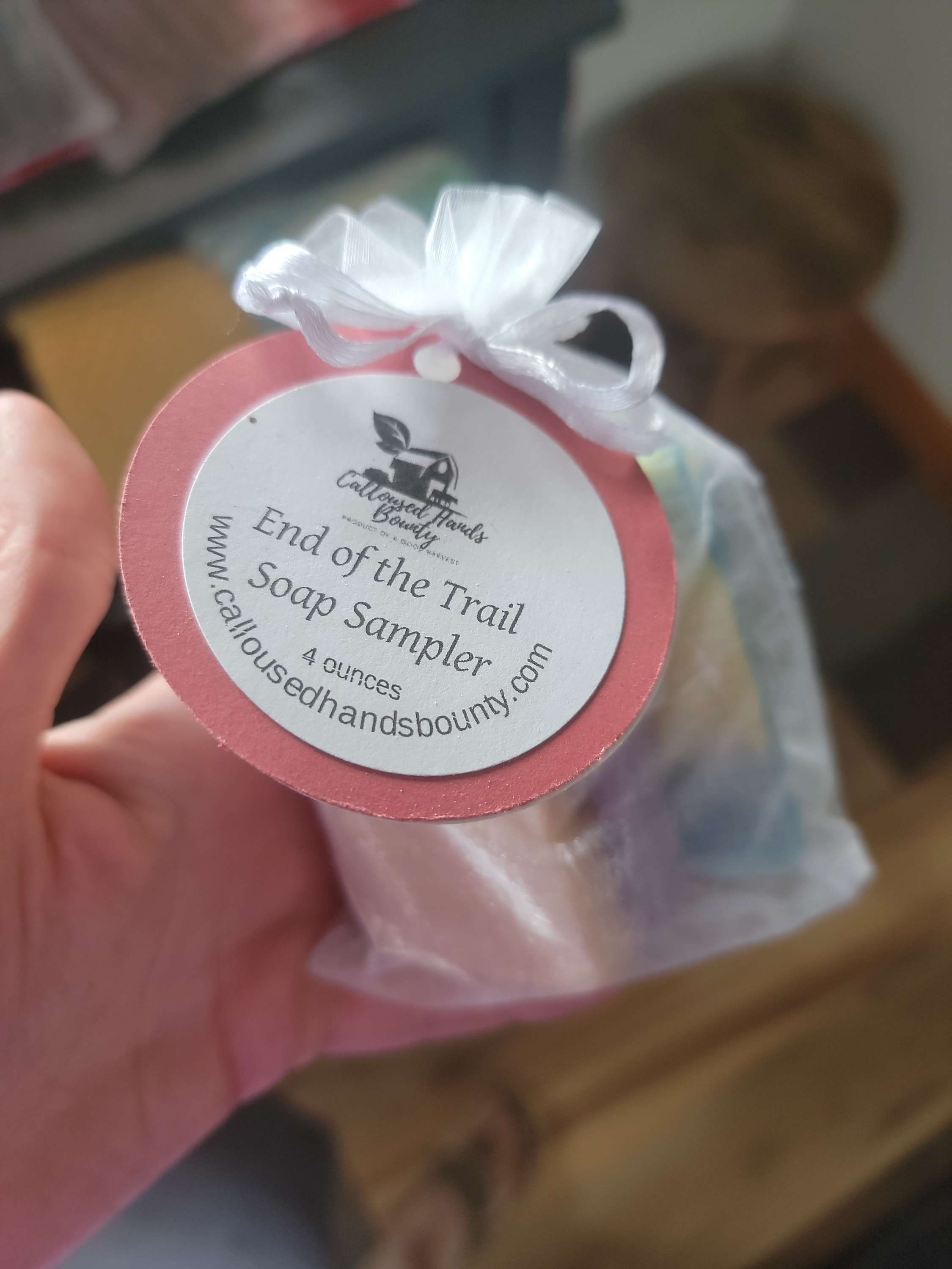 End of Trail Soap Sample