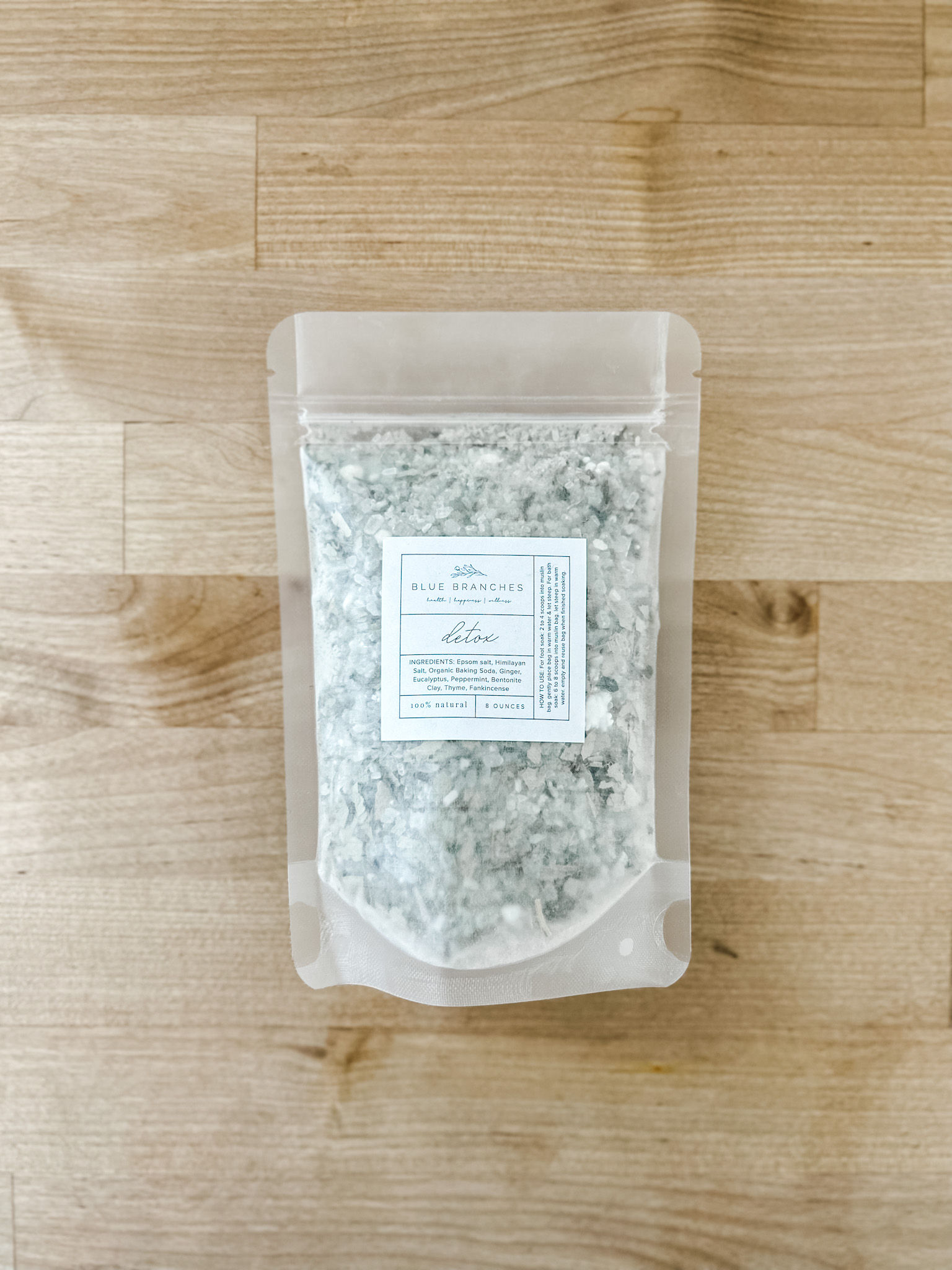 Mineral Bath Salts + Healing Herb Bath Soaks