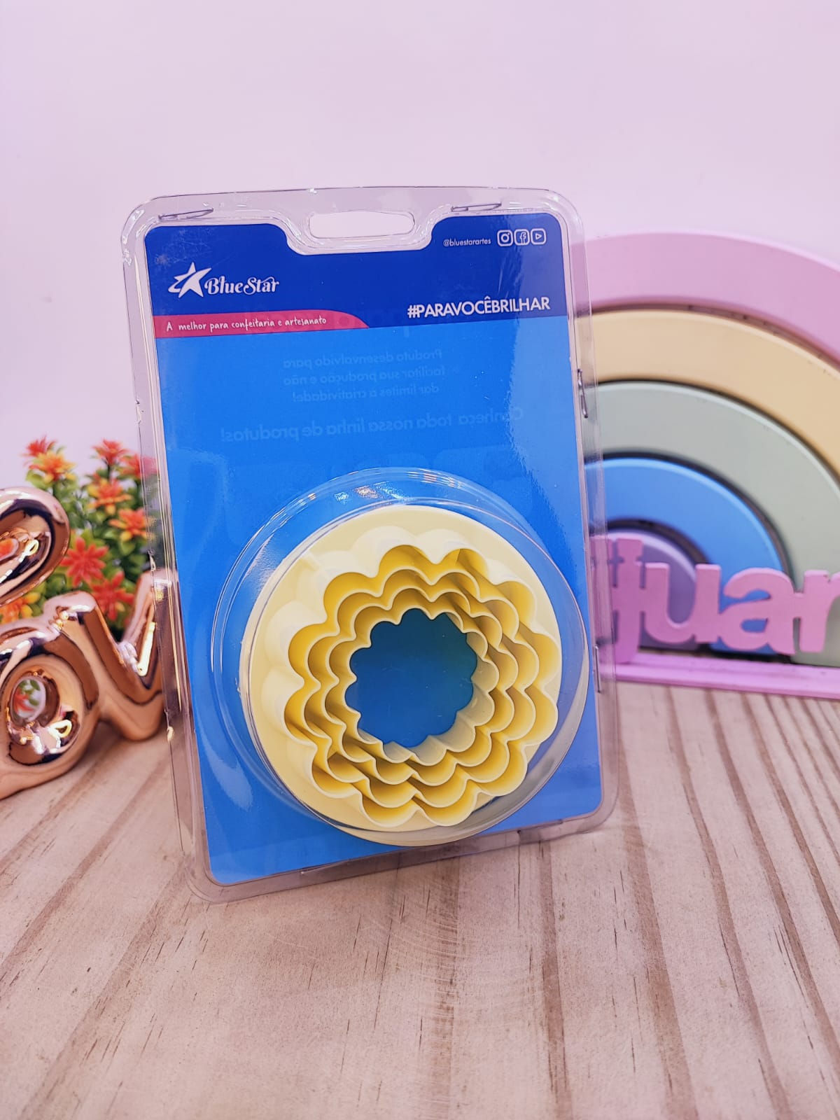 CORTADOR REDONDO BABADO P - C/4 PÇS