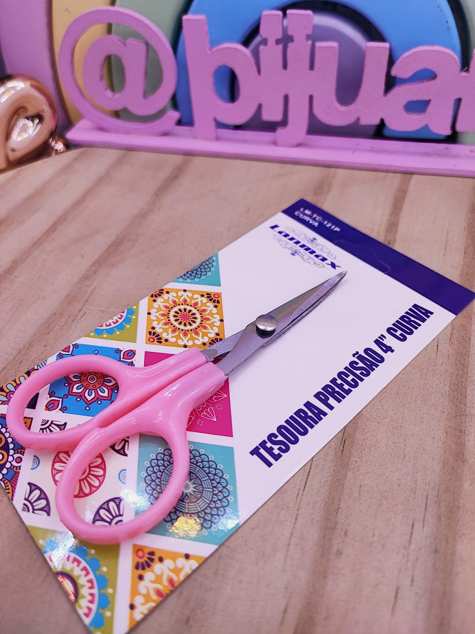 TESOURA PRECISÃO CURVA 4"