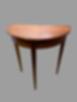Hepplewhite demi lume table