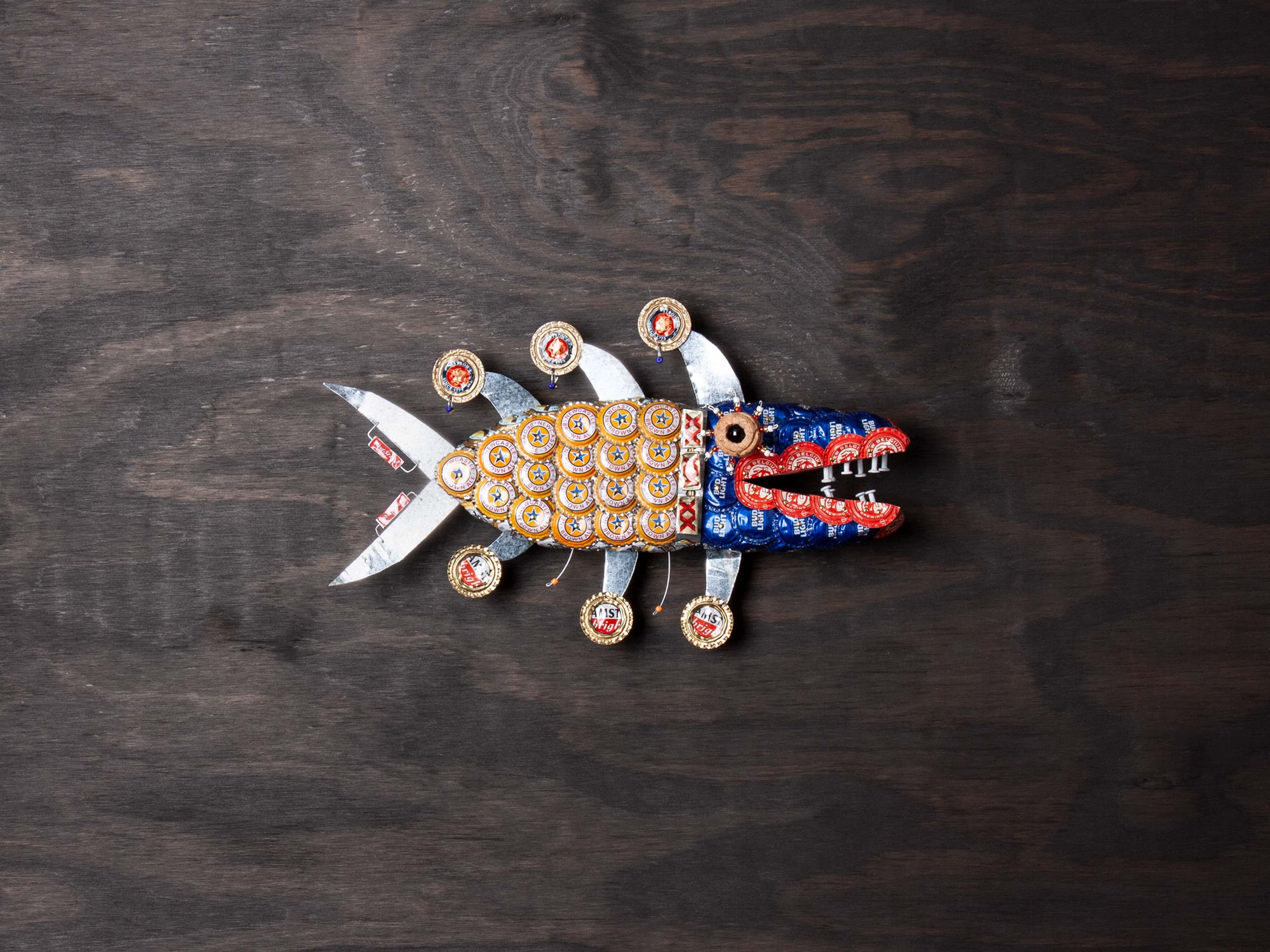 Happy Gilmore Bottle Cap Fish