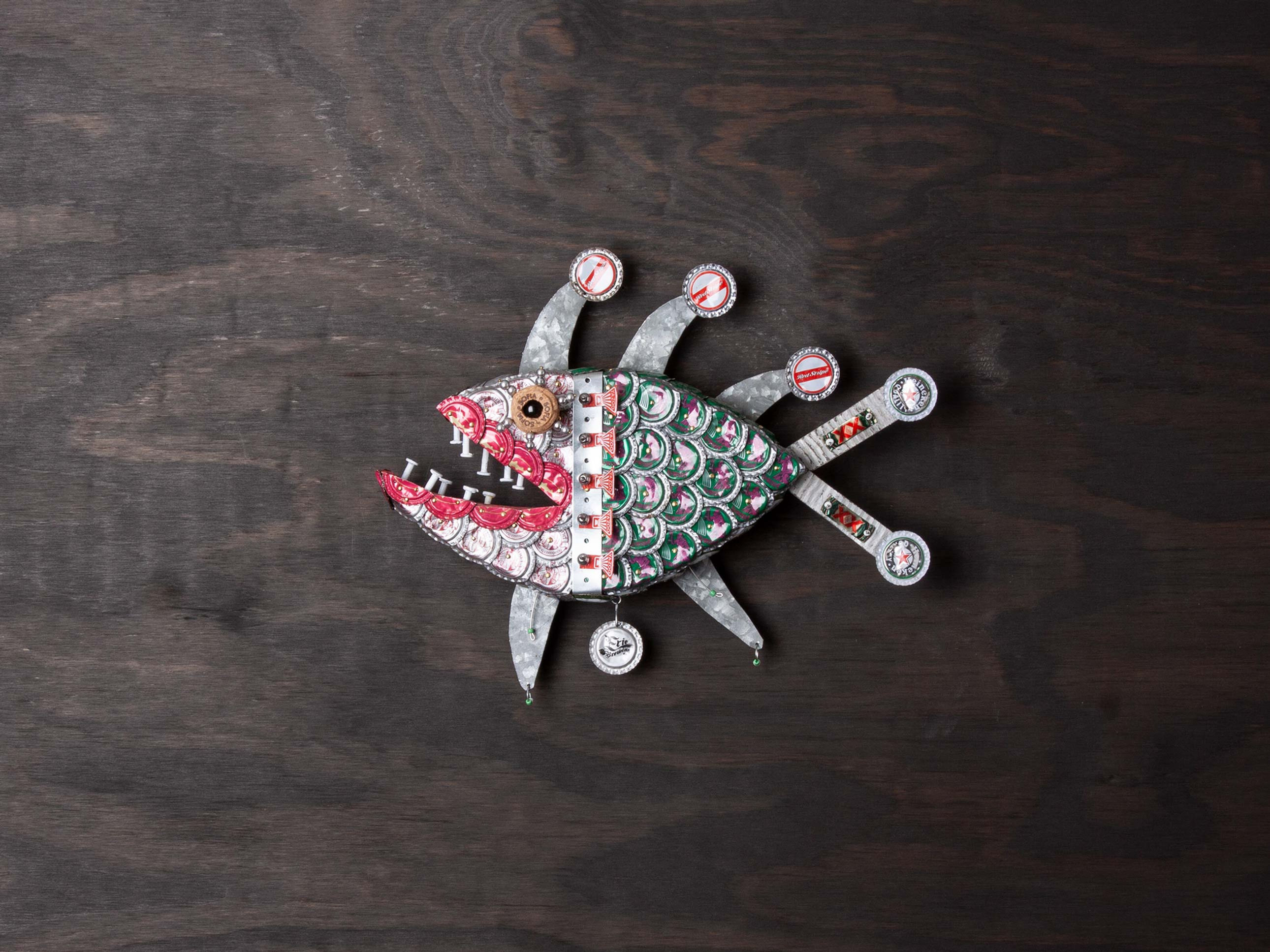 Erie Dearie Bottle Cap Fish