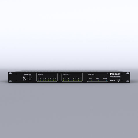 Ecler MIMO4040CDN 40x40 Dante Digital Audio Matrix