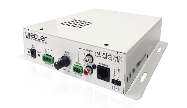 Ecler eCA120HZ Compact 100v Line Amplifier