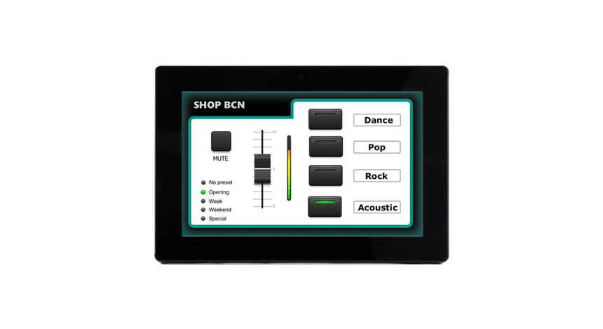 Ecler WPNETTOUCH 10" Touchscreen User Interface