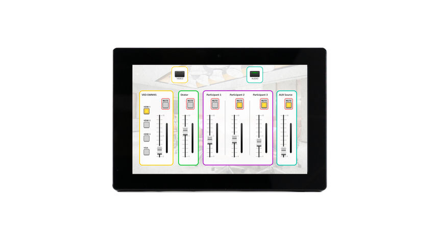 Ecler WPNETTOUCH 10" Touchscreen User Interface