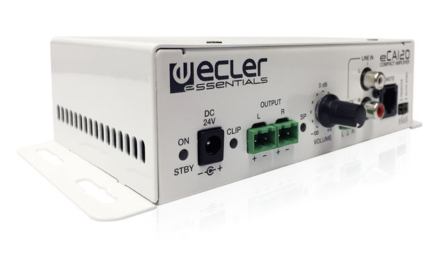 Ecler eCA120 compact amplifier