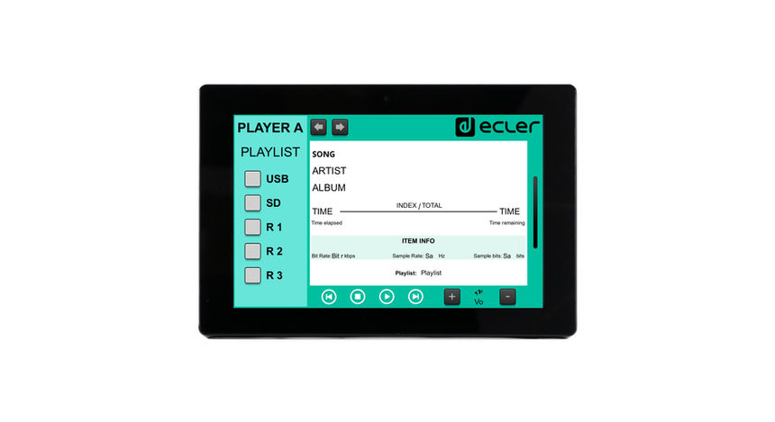 Ecler WPNETTOUCH 10" Touchscreen User Interface
