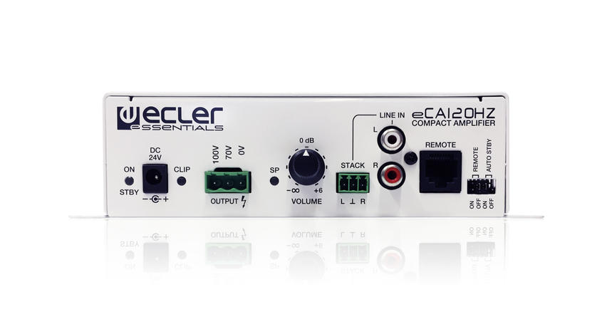 Ecler eCA120HZ Compact 100v Line Amplifier