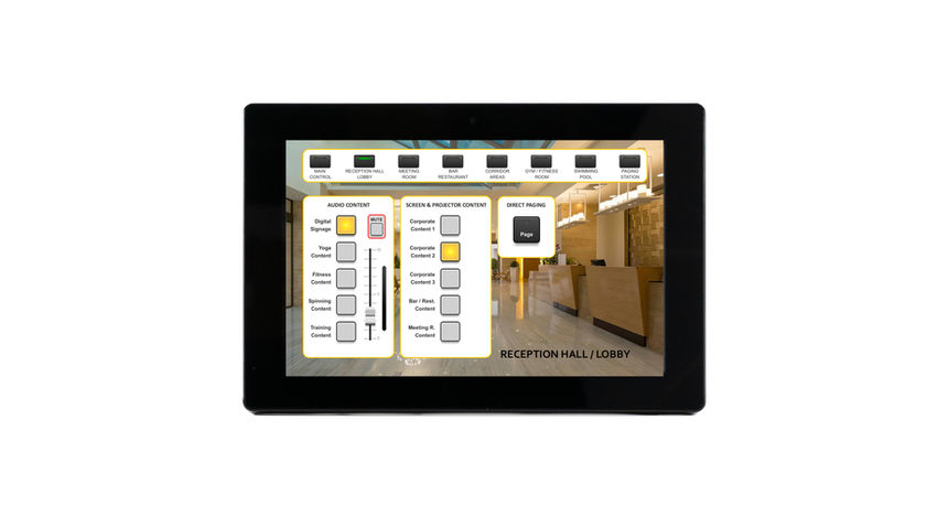Ecler WPNETTOUCH 10" Touchscreen User Interface