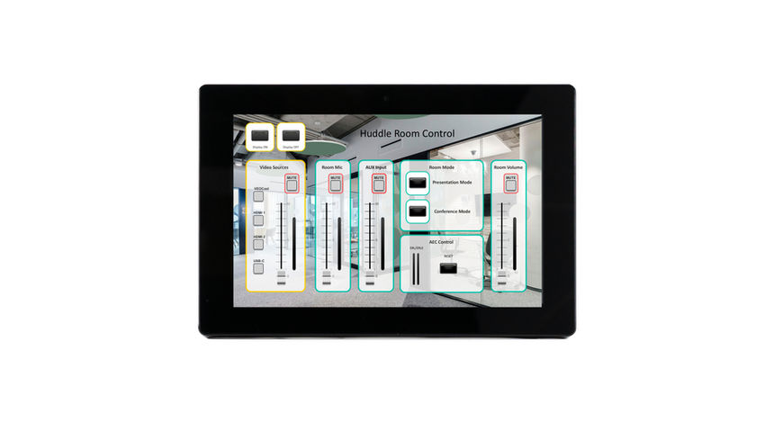 Ecler WPNETTOUCH 10" Touchscreen User Interface