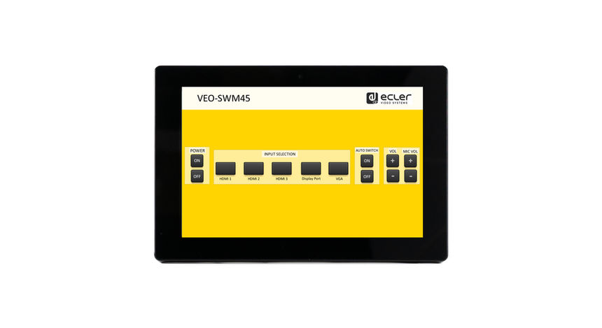 Ecler WPNETTOUCH 10" Touchscreen User Interface