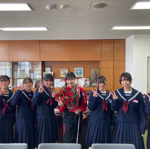 2024.12.2赤坂中学校にて講演を行いました