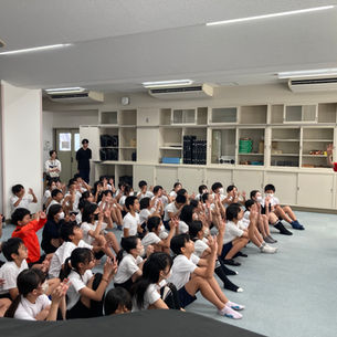2025.7.4関市立旭ヶ丘小学校にて講演・体験を行いました