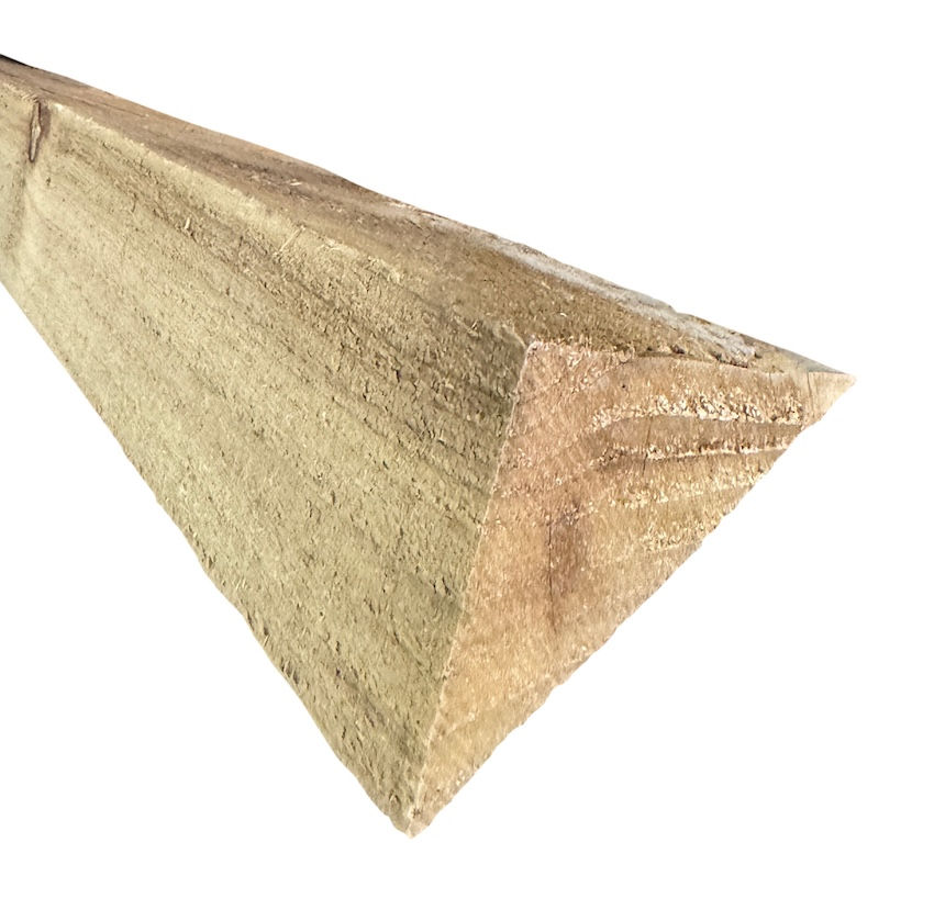 Arris Rails with Square Ends side front angle view