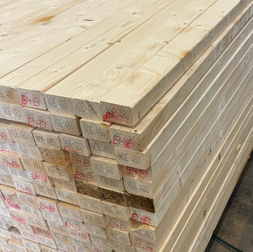 C16 graded untreated softwood timber pack