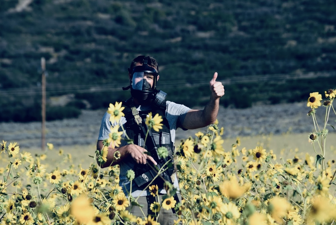Gas Mask and Tactical Gear