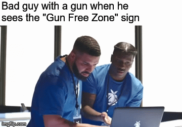 Gun Free Zone does not work