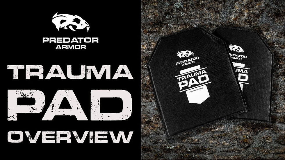 Beyond the Bullet Trauma Pads and Blunt Force Protection