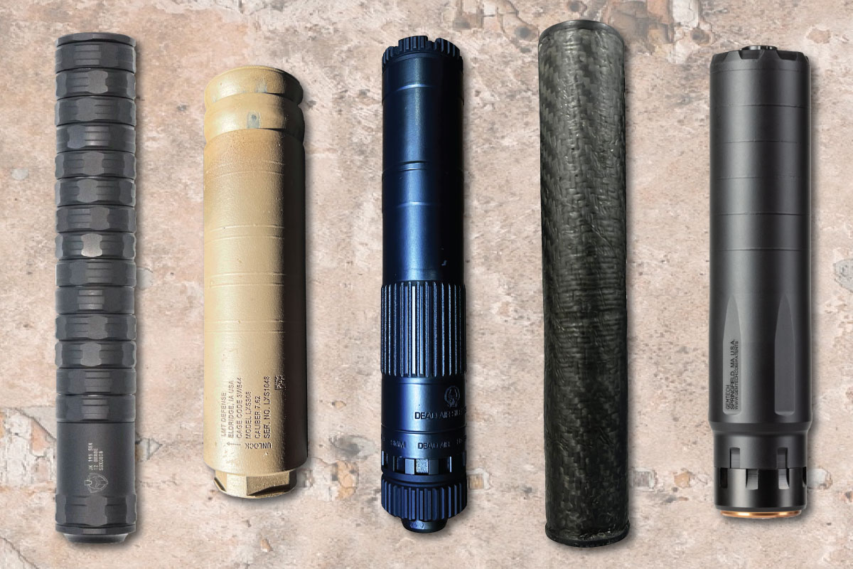 Gun suppressors