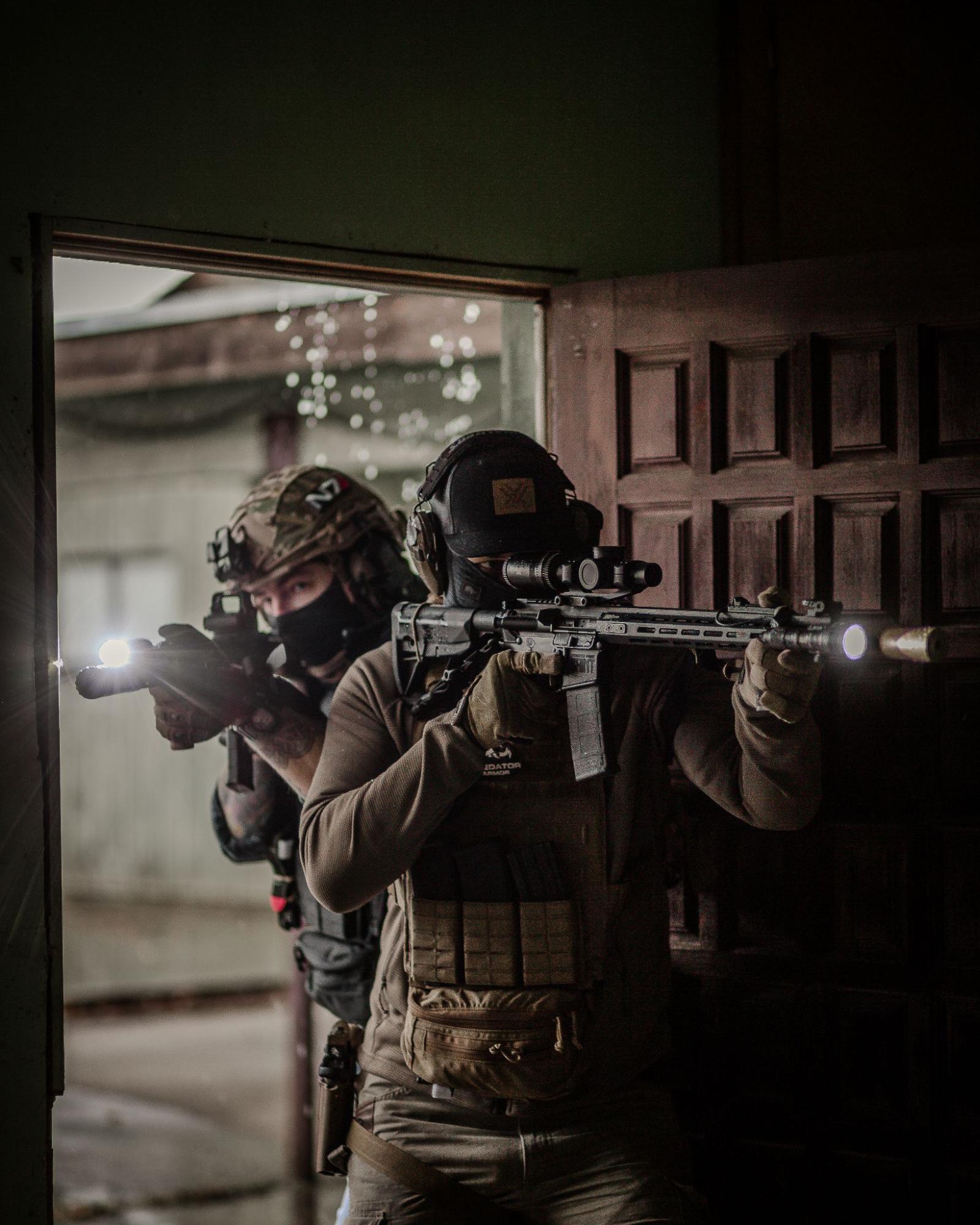 Body armor and tactical training