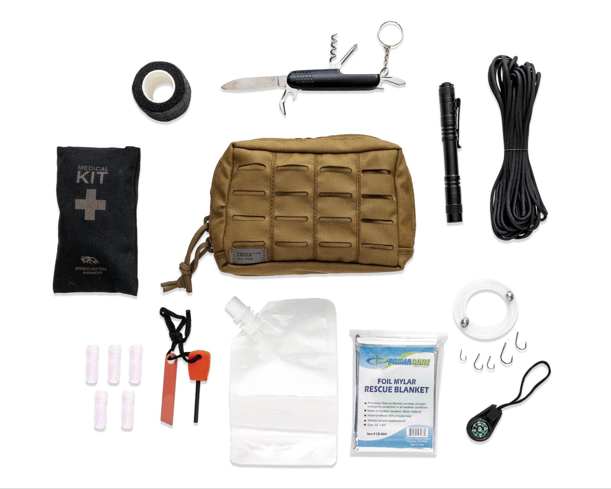 Survival kit, Survival and emergency items