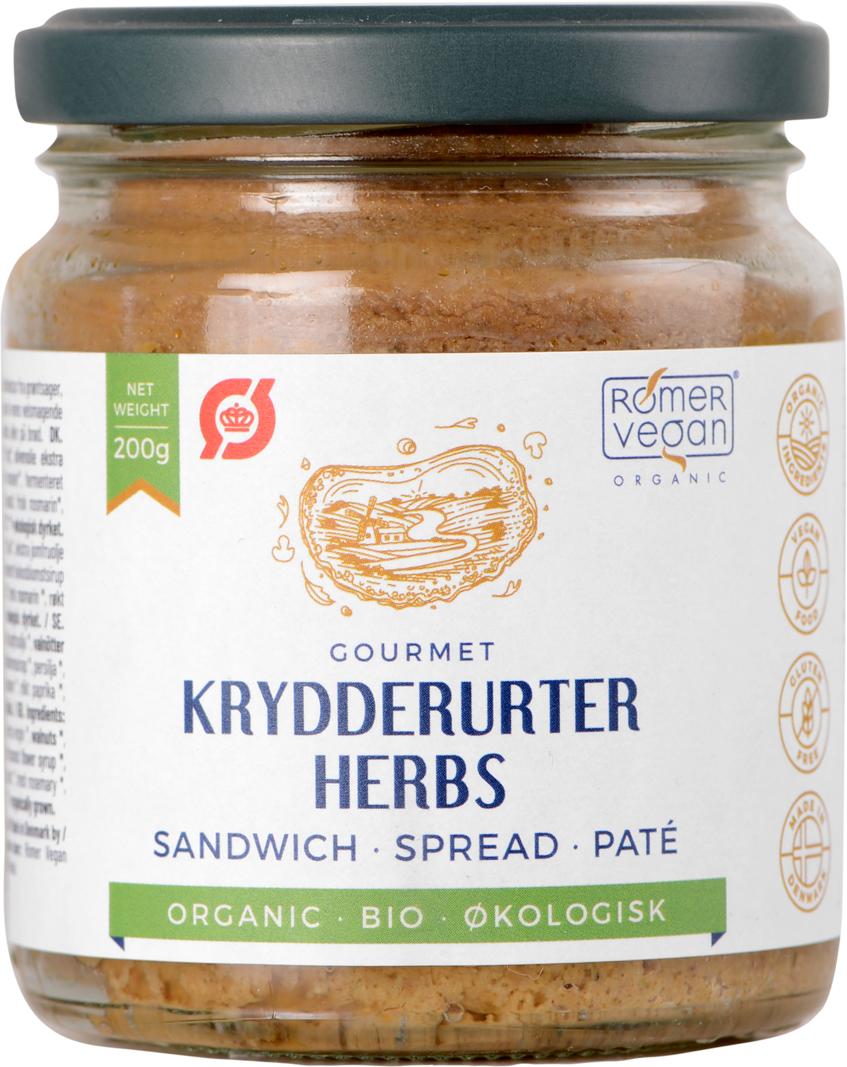 Spread/Sandwich GOURMET Krydderurter - Økologisk