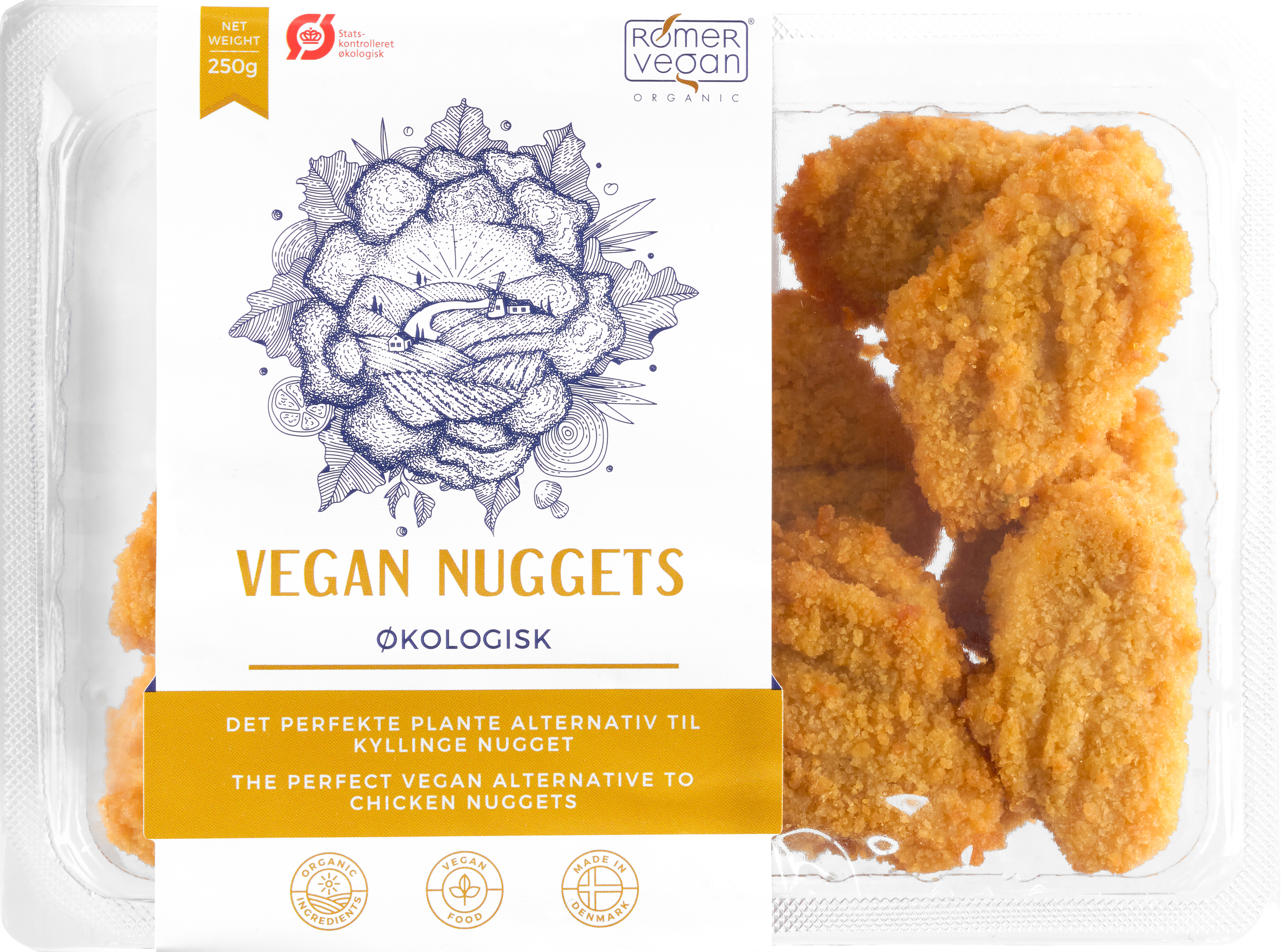 Plante-Nuggets - Økologisk