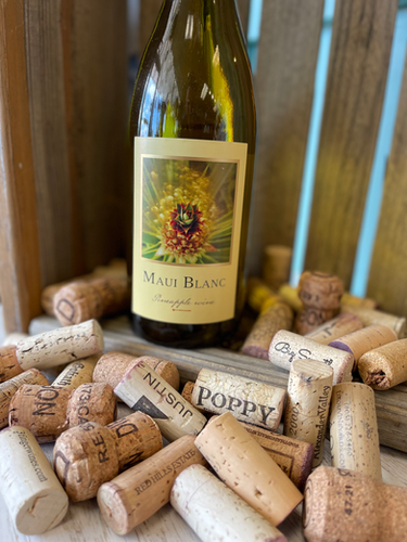 Maui Blanc Pineapple Wine | littlebirdiewinenest