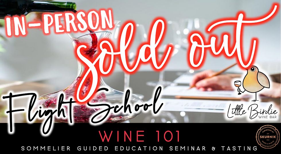 Flight School: Wine 101