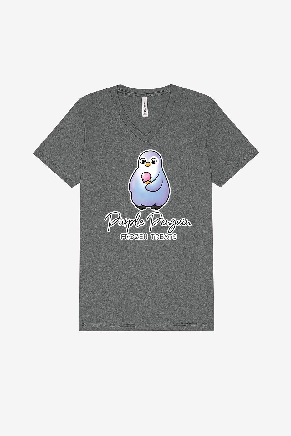 Thumbnail: PREORDER: Super Soft Tee | Purple Penguin Frozen Treats