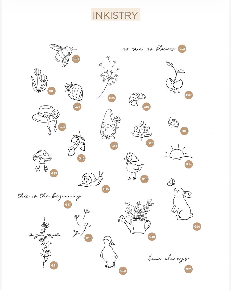 Thumbnail: Books, Blooms & Tiny Tattoos! (Saturday, 8/15)