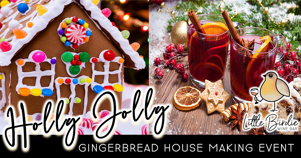 Holly Jolly Gingerbread House Making Party (12/20 @ 6pm)