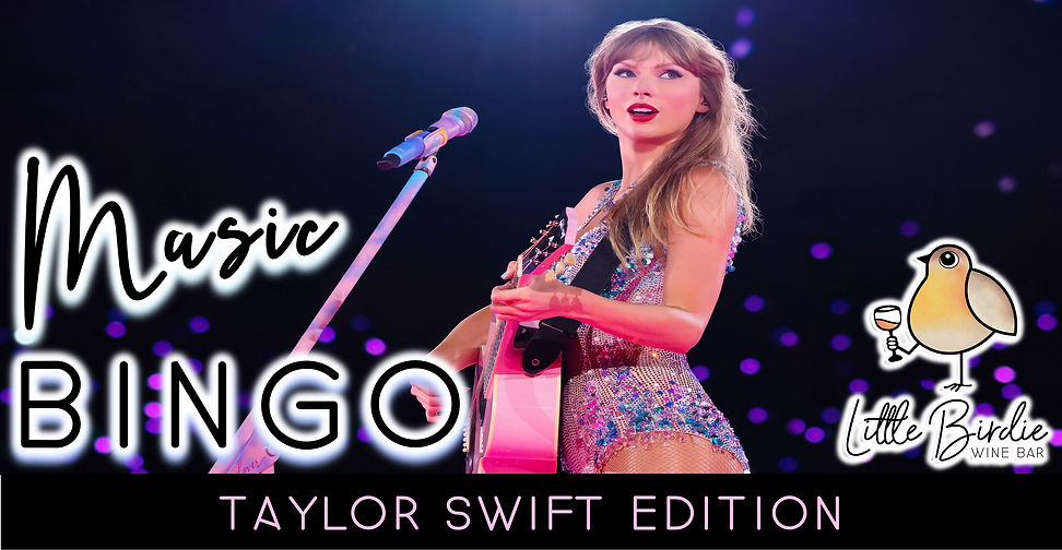Music B-I-N-G-O | Taylor Swift  Edition (8/18 @ 6:30)