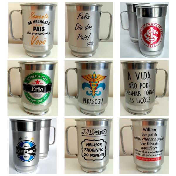 Caneca Chopp Alumínio