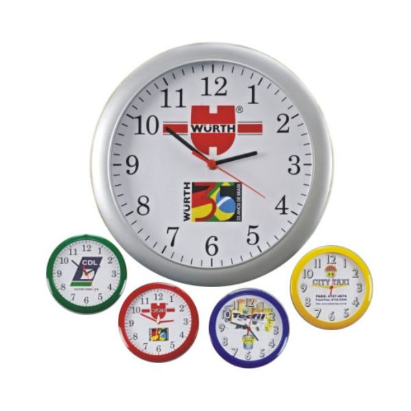 Relógio Redondo Parede Cores