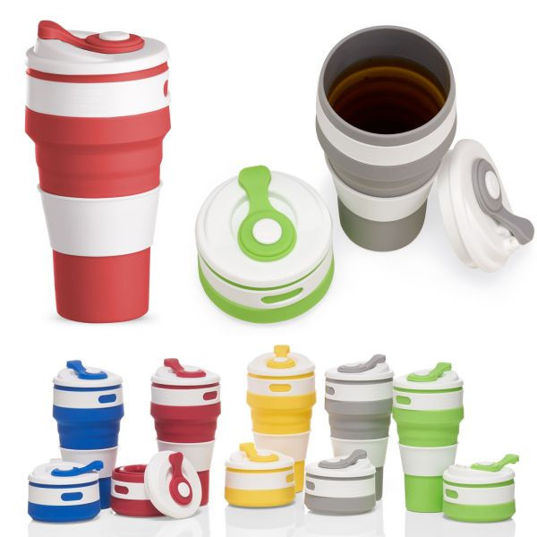 Copo Silicone Retrátil 500 ml