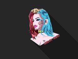 HarleyQueen Vector Art