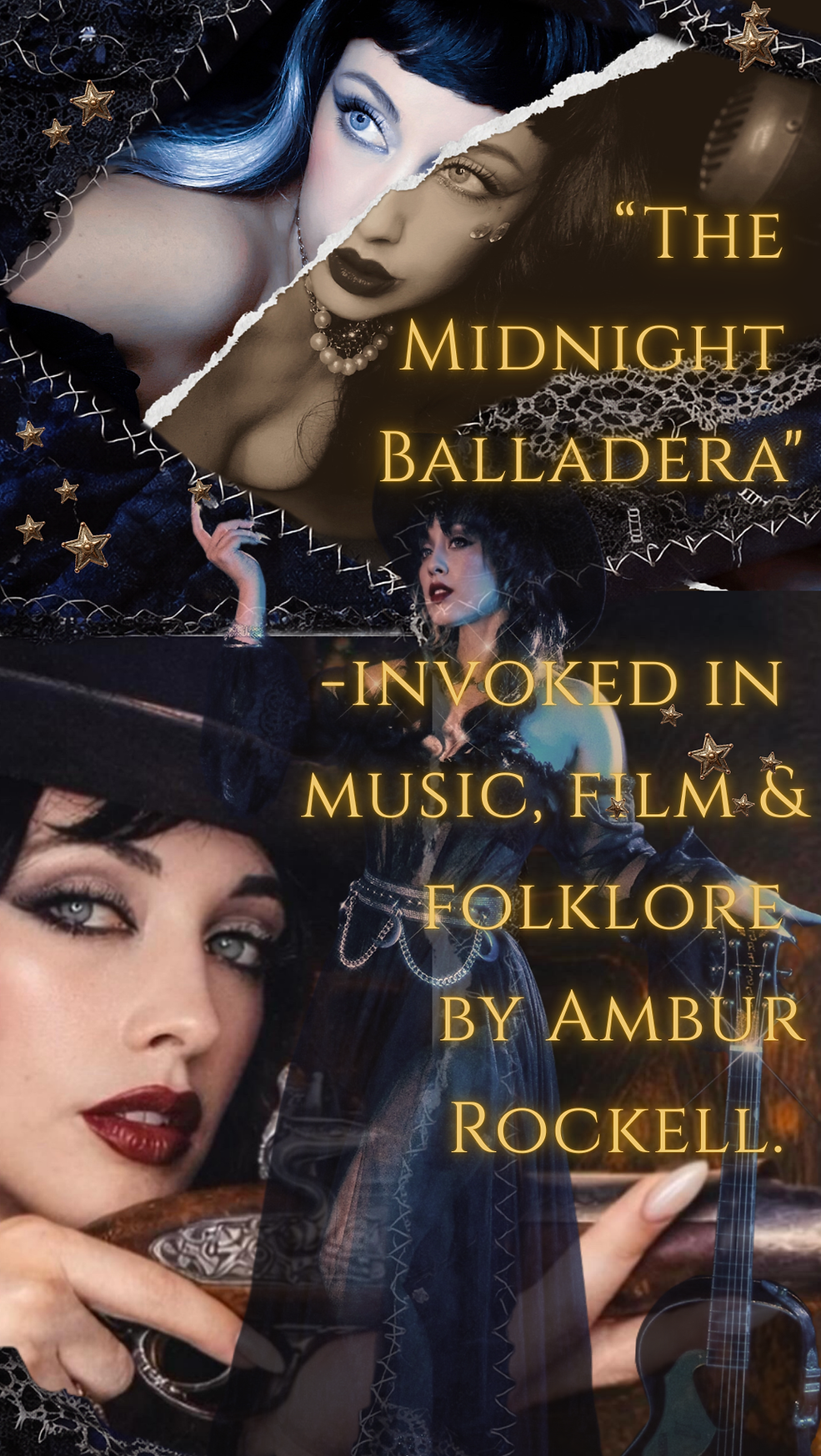 Copy of “I was raised on rock ’n’ roll, country music, and tarot… - The rest, I learned by