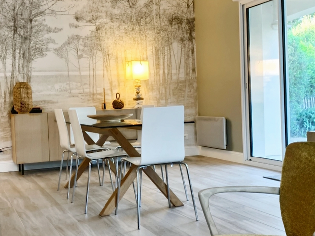 Nouveau sol carrelé