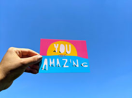 You are amazing - Positive Poscards by Lizzies Lines.jpg