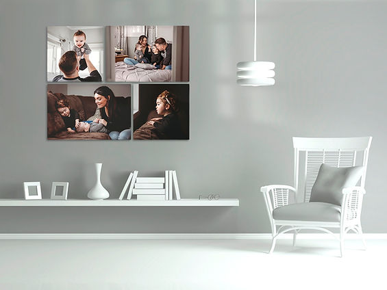 canvas gallery wall