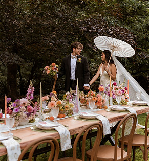 June Belle Beauty | Hair | Styled Shoot at Foxglove Lodge Vashon Island Washington
