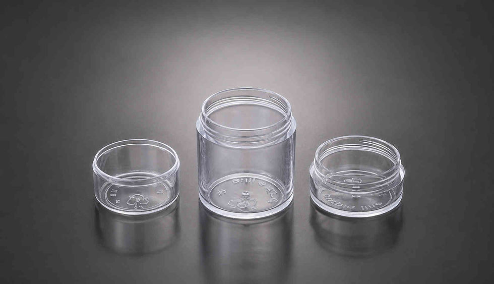 10 ml Snap-on & 25 ml and 10 ml Cream Jars
